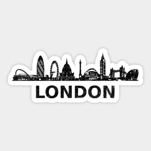 London City - World Cities Series by 9BH Sticker